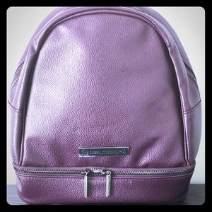 BeautiControl Plum Colored Faux Leather
